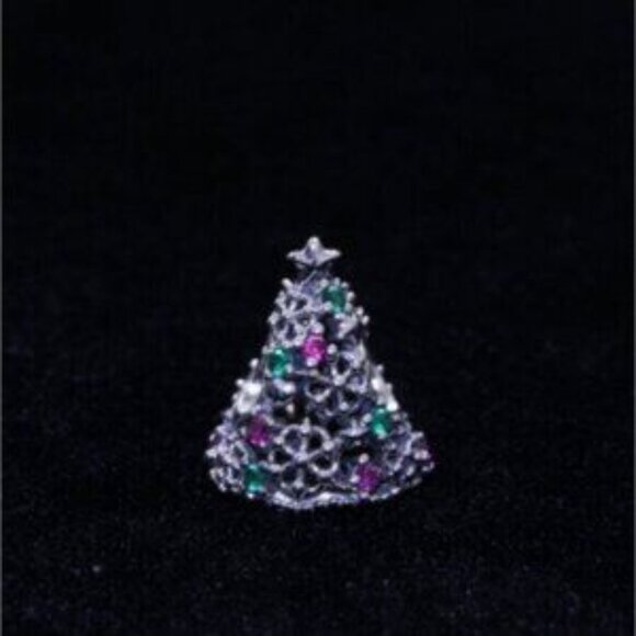 NEW Pandora Glitter Christmas Tree Charm - Picture 4 of 5